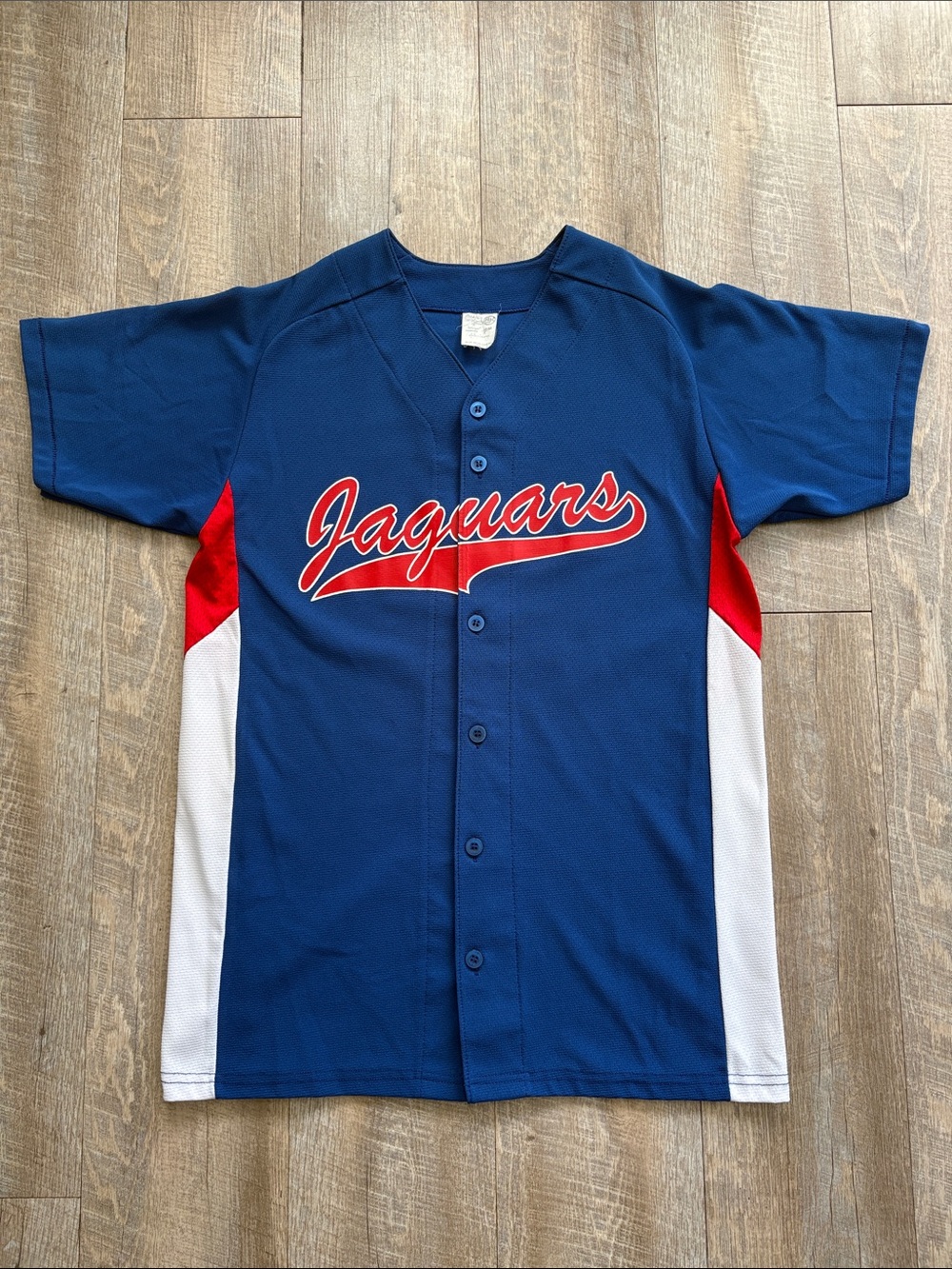 Vintage Athletic Knit Baseball Jersey Jaguars #14
